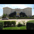 Ein Casino auf der kambodschanischen Seite der Grenze